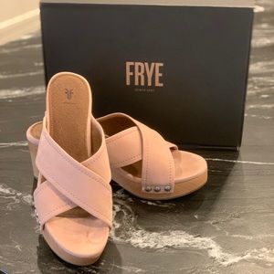 Frye Fiona Suede Slide